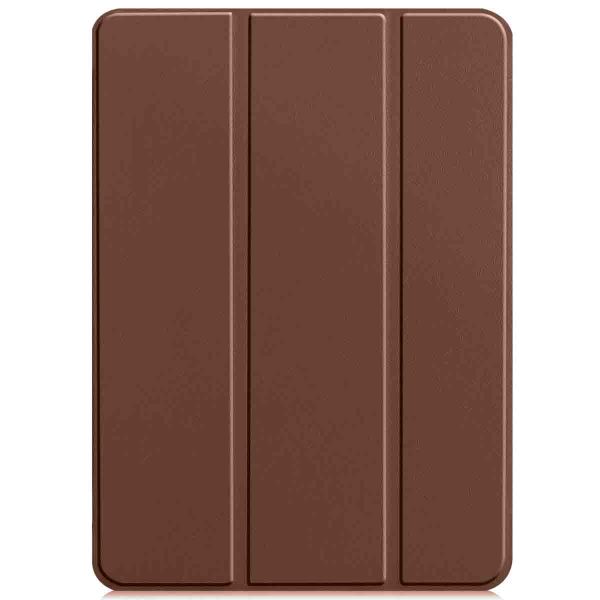 iMoshion Coque tablette Trifold iPad Pro 12.9 (2022) / Pro 12.9 (2021) - Brun