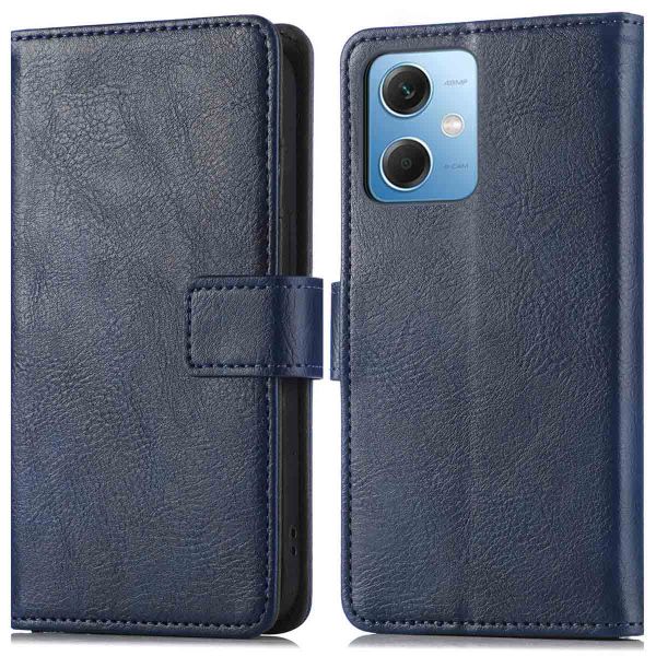 iMoshion Etui de téléphone portefeuille Luxe Xiaomi Redmi Note 12 - Bleu foncé