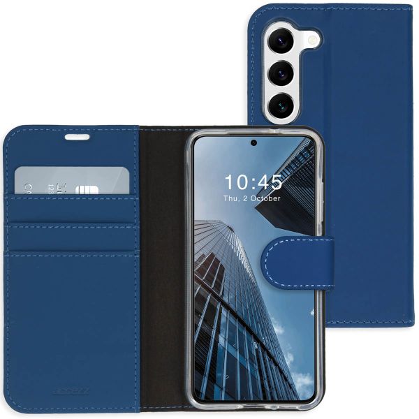 Accezz Étui de téléphone portefeuille Wallet Samsung Galaxy S23 Plus - Bleu foncé