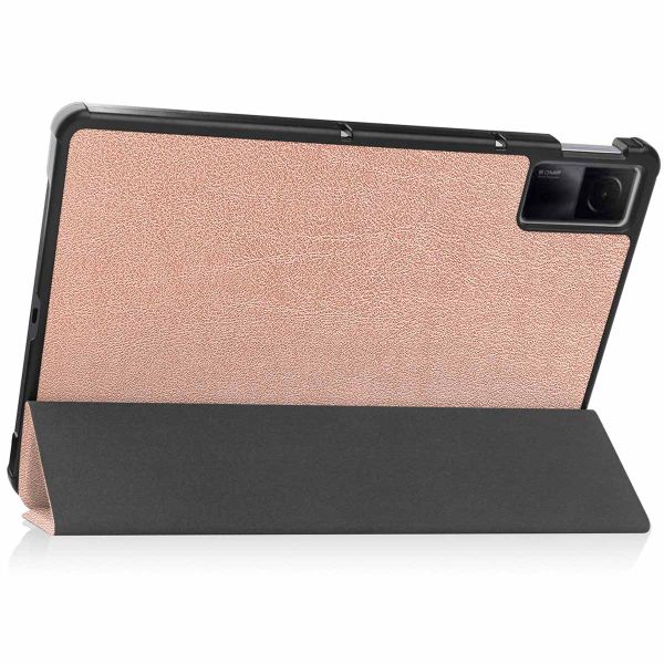 imoshion Coque tablette Design Trifold Xiaomi Redmi Pad - Rose Dorée