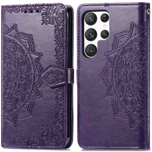 iMoshion Etui de téléphone portefeuille Mandala Samsung Galaxy S23 Ultra - Violet