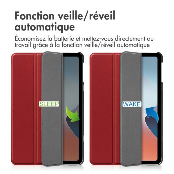 iMoshion Coque tablette Trifold Oppo Pad Air - Rouge