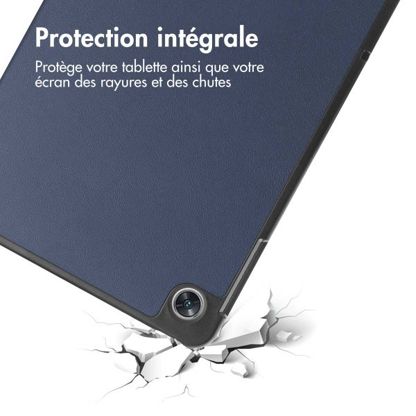 imoshion Coque tablette Trifold Oppo Pad Air - Bleu foncé