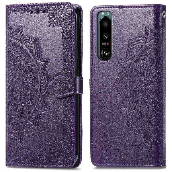 iMoshion Etui de téléphone portefeuille Mandala Sony Xperia 5 IV - Violet