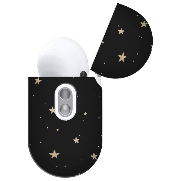 iMoshion Coque Hardcover Design AirPods Pro 2 - Stars Gold