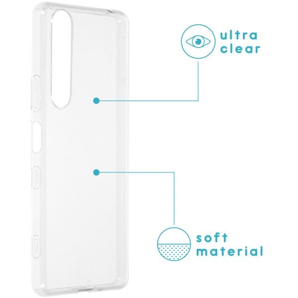 imoshion Coque silicone Sony Xperia 1 III - Transparent