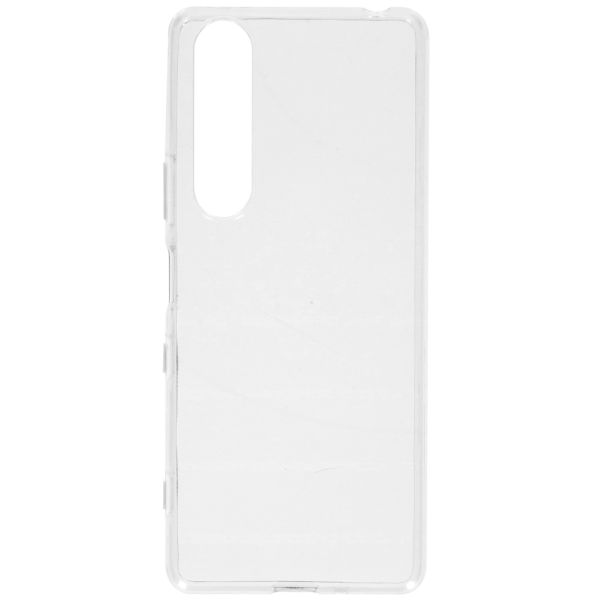 iMoshion Coque silicone Sony Xperia 1 III - Transparent