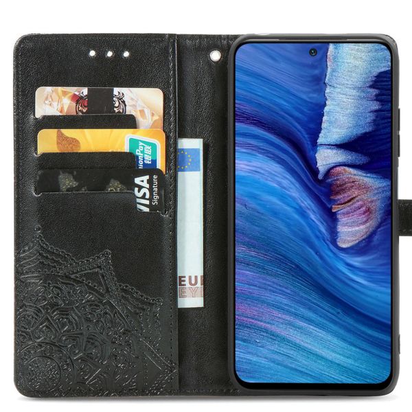 iMoshion Etui de téléphone Mandala Xiaomi Redmi Note 10 (5G) - Noir