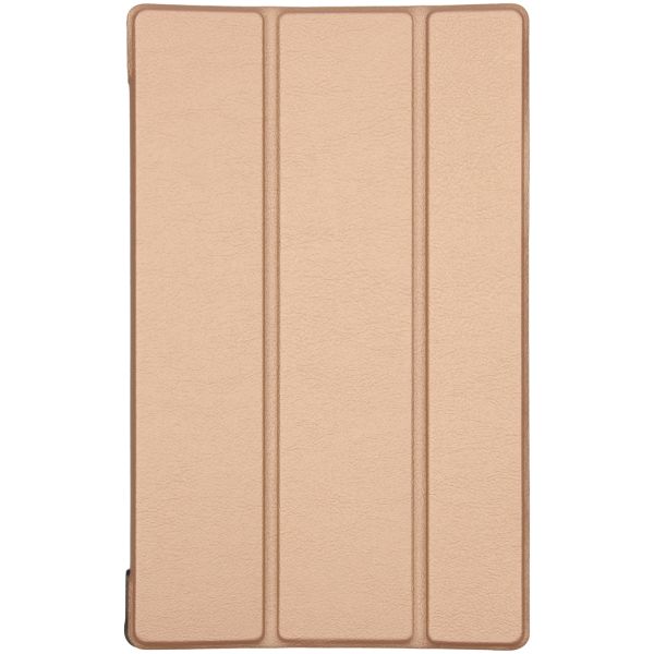 imoshion Coque tablette Trifold Lenovo Tab M10 HD (2nd gen) -Dorée