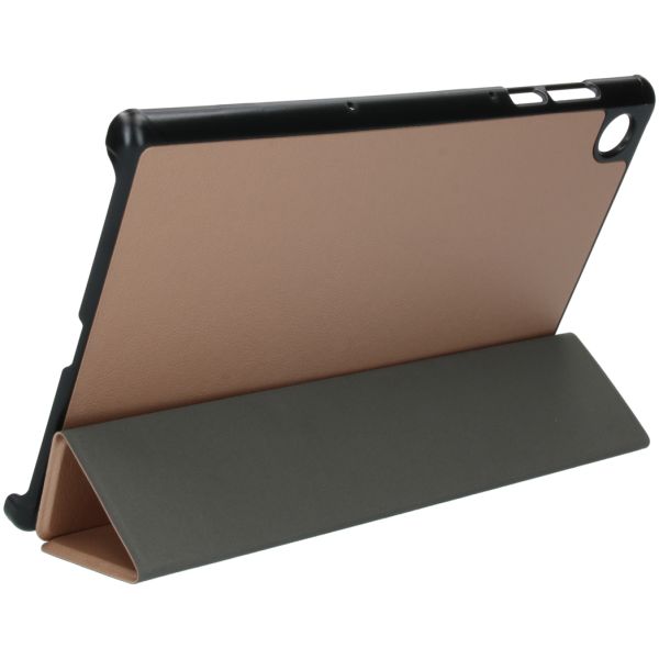 imoshion Coque tablette Trifold Lenovo Tab M10 HD (2nd gen) -Dorée