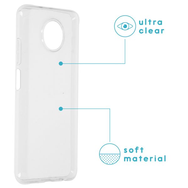 imoshion Coque silicone Xiaomi Redmi Note 9T (5G) - Transparent