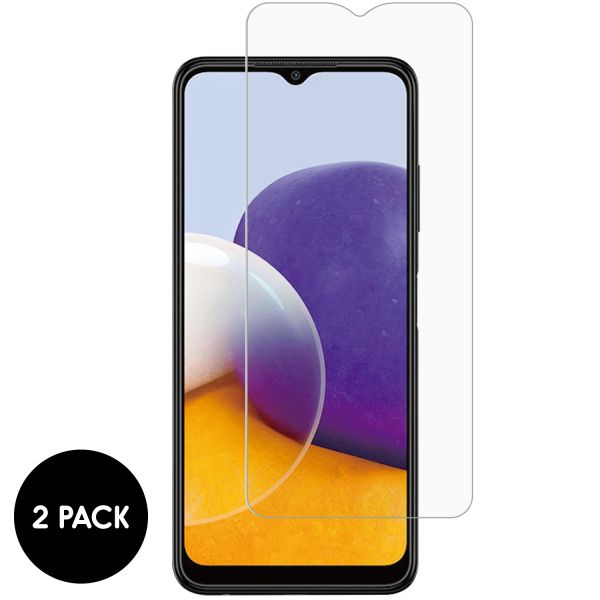 imoshion Protection d'écran en verre trempé 2 pack Galaxy A22 (5G)