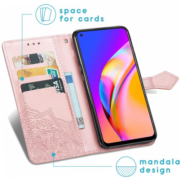 iMoshion Etui de téléphone Mandala Oppo A94 (5G) - Rose champagne