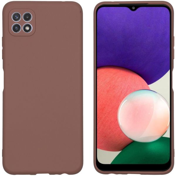 iMoshion Coque Couleur Samsung Galaxy A22 (5G) - Taupe