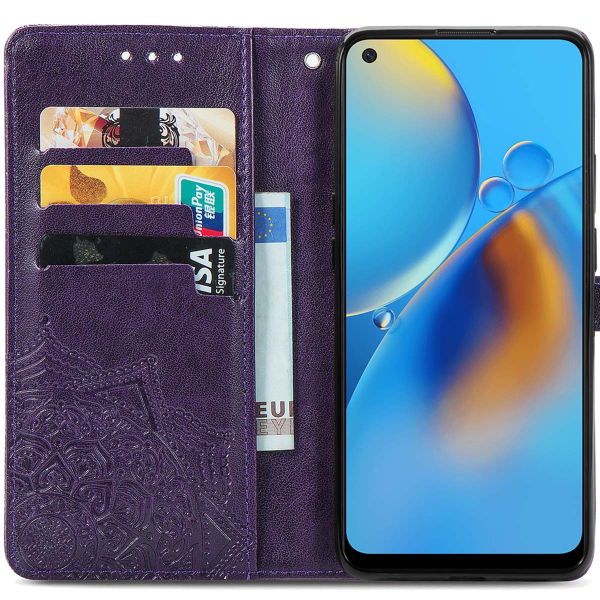 iMoshion Etui de téléphone Mandala Oppo A74 (4G) - Violet