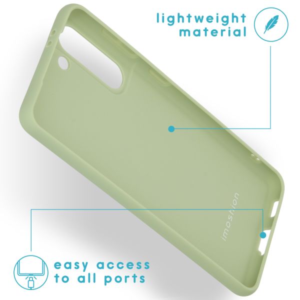 imoshion Coque Couleur Samsung Galaxy S21 - Olive Green
