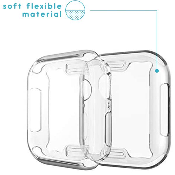 imoshion Coque souple à couverture complète Apple Watch Series 1 / 2 / 3 - 38 mm - Transparent