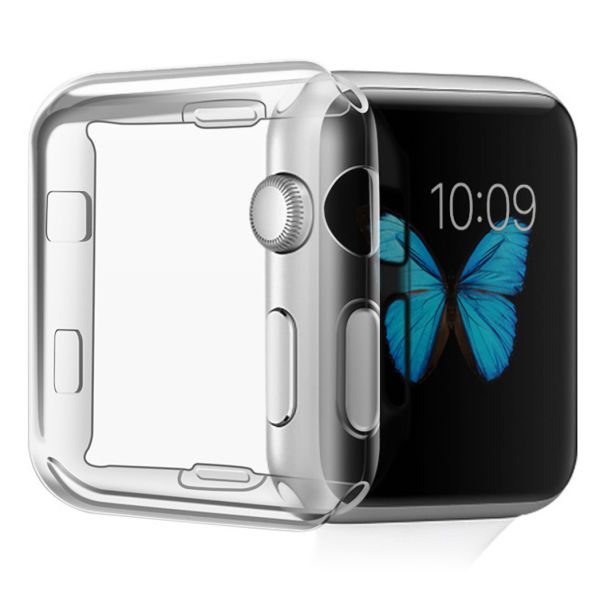 imoshion Coque souple à couverture complète Apple Watch Series 1 / 2 / 3 - 38 mm - Transparent