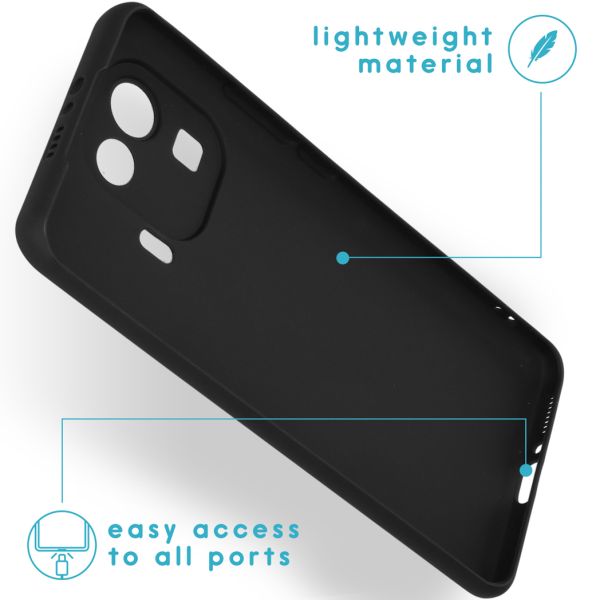 imoshion Coque Couleur Xiaomi Mi 11 Pro - Noir