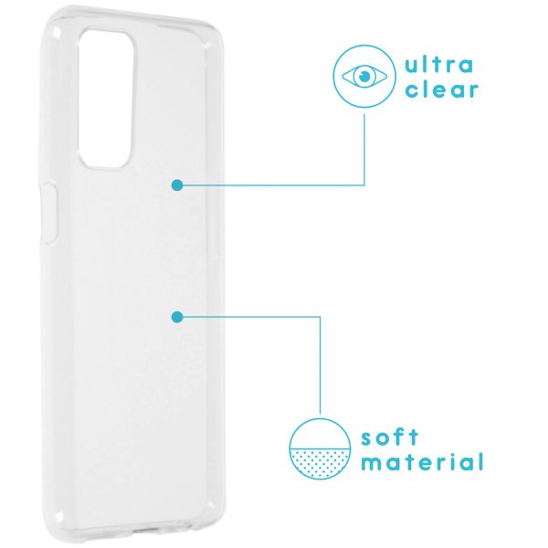 iMoshion Coque silicone Oppo A74 (5G) / A54 (5G) - Transparent