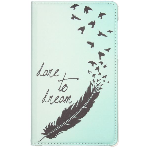 iMoshion Coque tablette Design rotatif à 360° Galaxy Tab A7 Lite - Dare to Dream