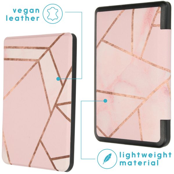 imoshion ﻿Design Slim Hard Sleepcover Tolino Page 2 - Pink Graphic