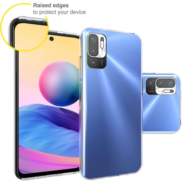 Accezz Coque Clear Xiaomi Redmi Note 10 (5G) - Transparent