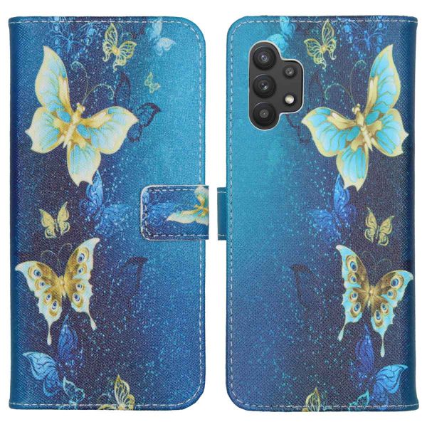 imoshion Coque silicone design Samsung Galaxy A32 (5G) - Blue Butterfly