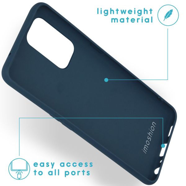 iMoshion Coque Couleur Oppo A94 (5G) - Bleu foncé