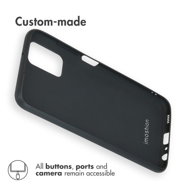 iMoshion Coque Couleur Samsung Galaxy A03s - Noir