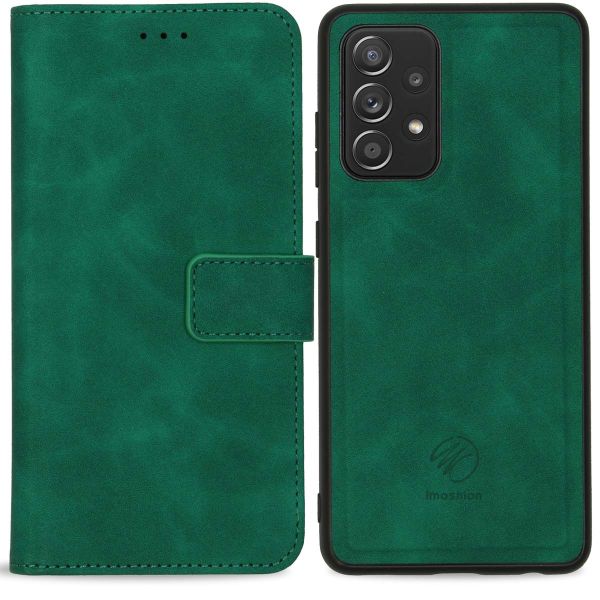 imoshion Etui de téléphone de type portefeuille 2-en-1 Samsung Galaxy A52(s) (5G / 4G) - Vert foncé