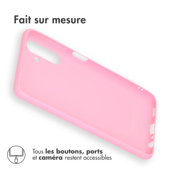 iMoshion Coque Couleur Samsung Galaxy A13 (5G) / A04s - Rose