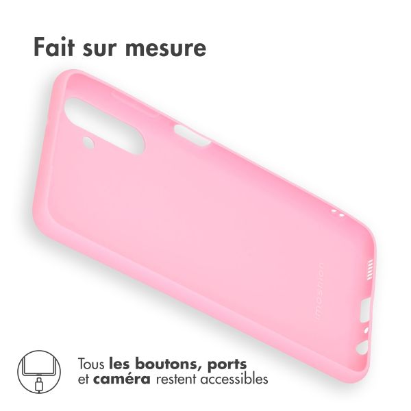 imoshion Coque Couleur Samsung Galaxy A13 (5G) / A04s - Rose