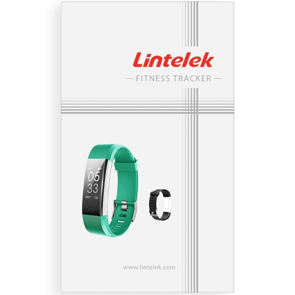 Lintelek Tracker d'activité ID115Plus HR Duo Pack - Vert & Noir