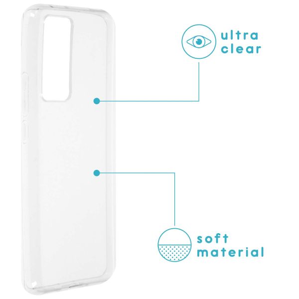 iMoshion Coque silicone Xiaomi 12 / 12X - Transparent