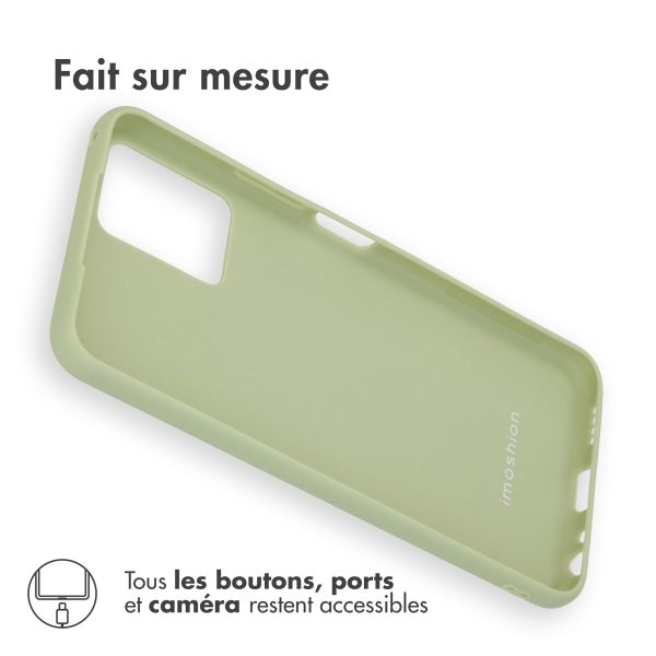 imoshion Coque Couleur Vivo Y21(s) / Y33s - Olive Green