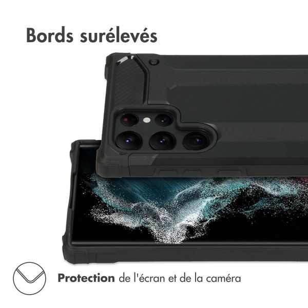 imoshion Coque Rugged Xtreme Samsung Galaxy S22 Ultra - Noir