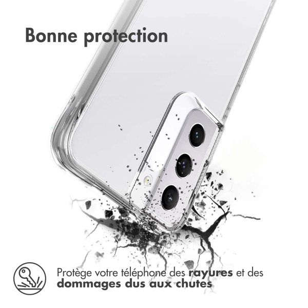 iMoshion Coque Rugged Air Samsung Galaxy S22 Plus - Transparent