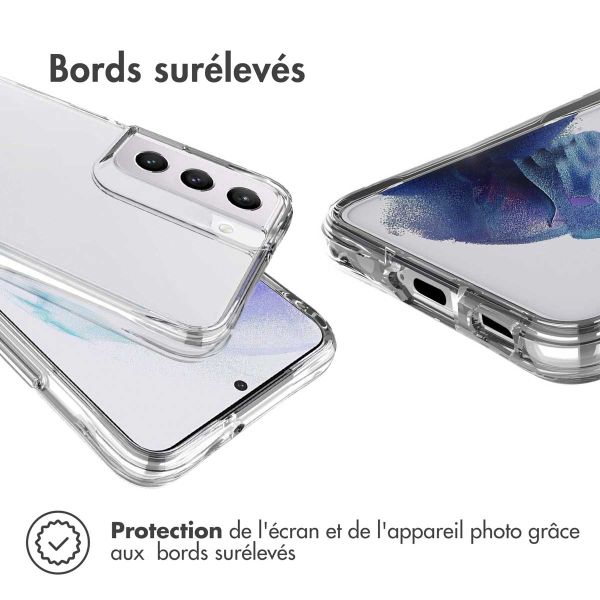 iMoshion Coque Rugged Air Samsung Galaxy S22 Plus - Transparent