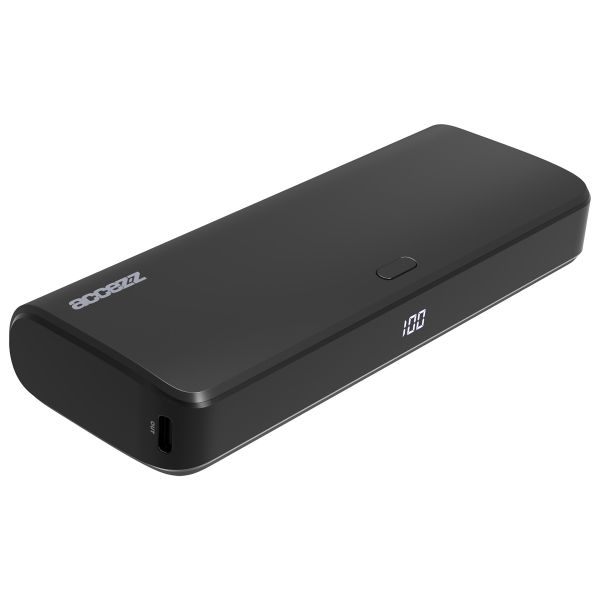 Accezz  Omega Series - Powerbank - 20.000 mAh - USB-A & USB-C - Power Delivery - 35 Watt - Noir