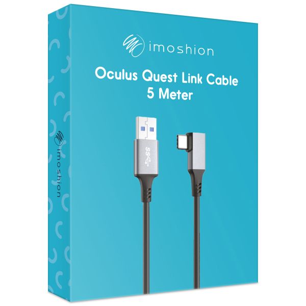 iMoshion Câble Link Oculus Quest 1 & 2 en Meta Quest 3 - 5 metre - Noir