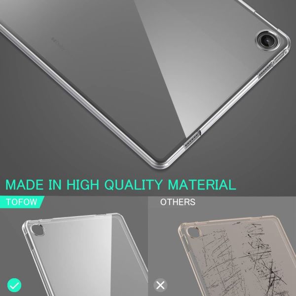 Coque silicone Lenovo Tab M10 Plus (3rd gen) - Transparent