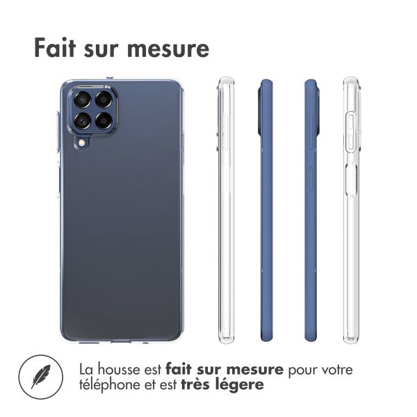 Accezz Coque Clear Samsung Galaxy M53 - Transparent