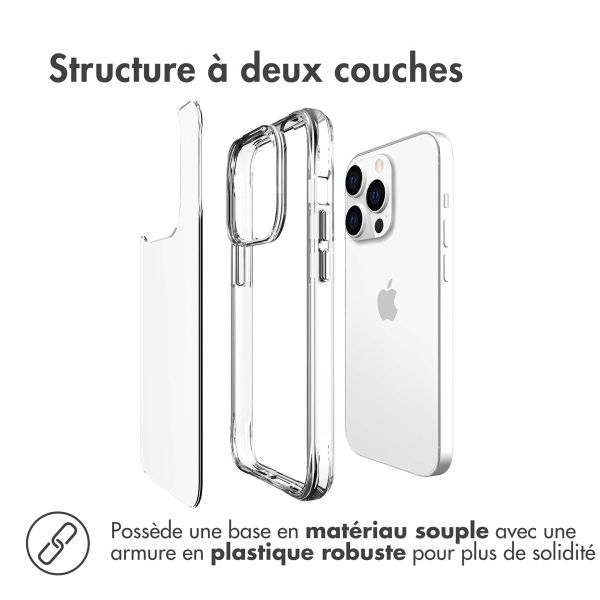 iMoshion Coque Rugged Air iPhone 14 Pro - Transparent