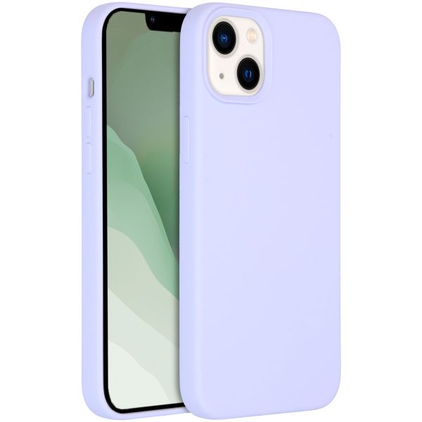 Accezz Coque Liquid Silicone avec MagSafe iPhone 14 Plus - Violet