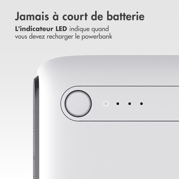 imoshion Batterie externe - 27.000 mAh - Quick Charge et Power Delivery - Blanc