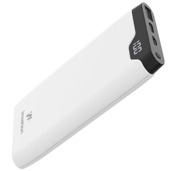 imoshion Batterie externe- 10.000 mAh - Quick Charge et Power Delivery - Blanc