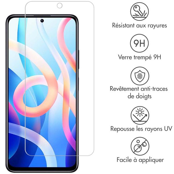 Selencia Protection d'écran en verre trempé Xiaomi Poco M4 Pro 5G