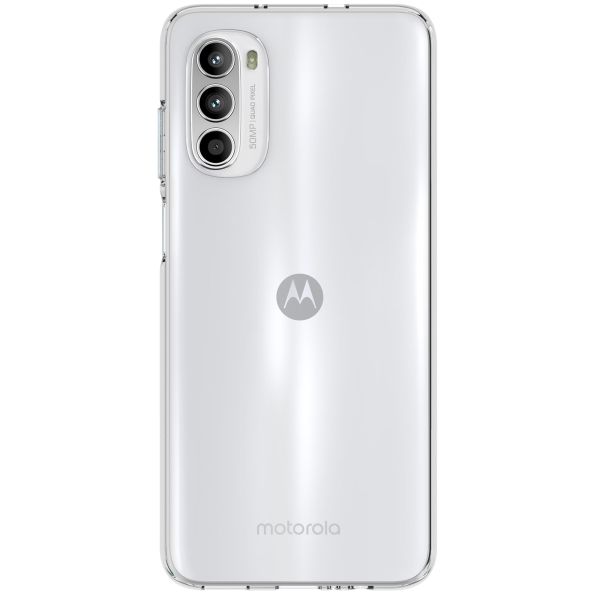 iMoshion Coque silicone Motorola Moto G52 / G82 - Transparent