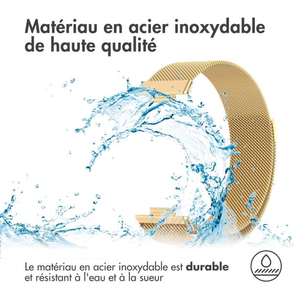 imoshion Bracelet magnétique milanais Huawei Watch Fit 2 - Dorée